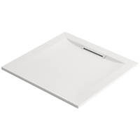Mira Flight Level Safe Square Shower Tray White 900 x 900 x 25mm