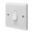 Crabtree Instinct 10AX 1-Gang 2-Way Light Switch  White