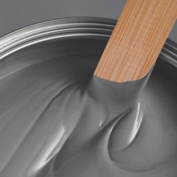 LickPro  2.5Ltr Grey RAL 7037 Eggshell Emulsion  Paint