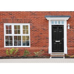 Ronseal  750ml Black Satin Self Priming uPVC Paint