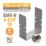 D-Line Safe-D50 U Clip Fire Rated Steel Cable Clips 50mm 50 Pack
