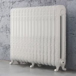Arroll 794mm x 1009mm 5325BTU White Cast Iron 2 Column Radiator