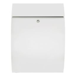 Burg-Wachter Riviera Post Box White Metallic