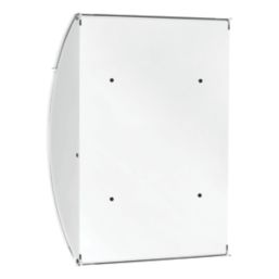Burg-Wachter Riviera Post Box White Metallic
