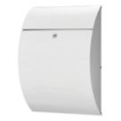 Burg-Wachter Riviera Post Box White Metallic
