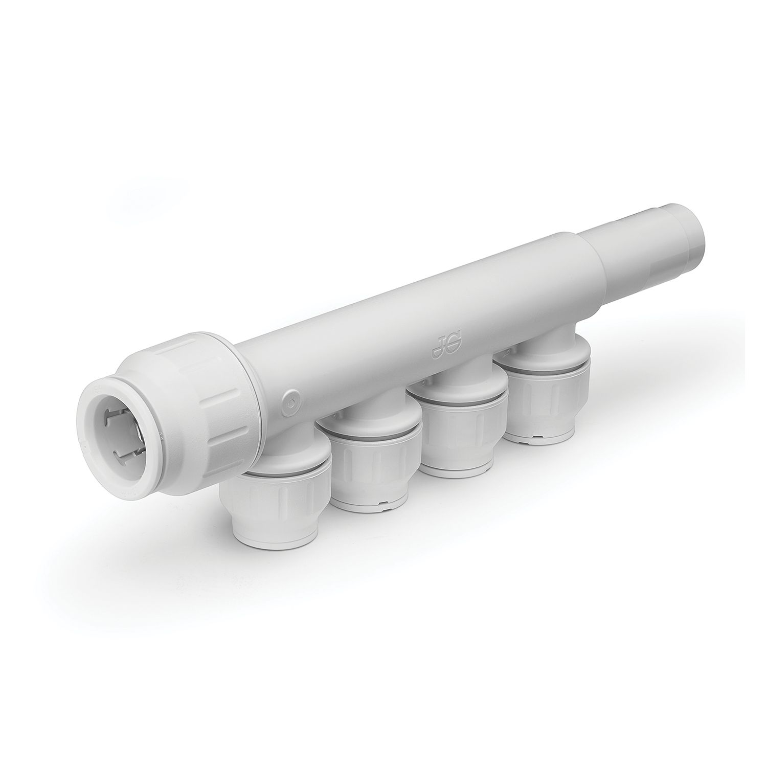 JG Speedfit PEM582215CWP Plastic Push-Fit Reducing 4 Port Plumbing Manifold 22mm x 15mm (942TA)