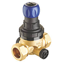 Reliance Valves 312 Compact Pressure Relief Valve with Gauge 1.5-6.0 22mm x 22mm