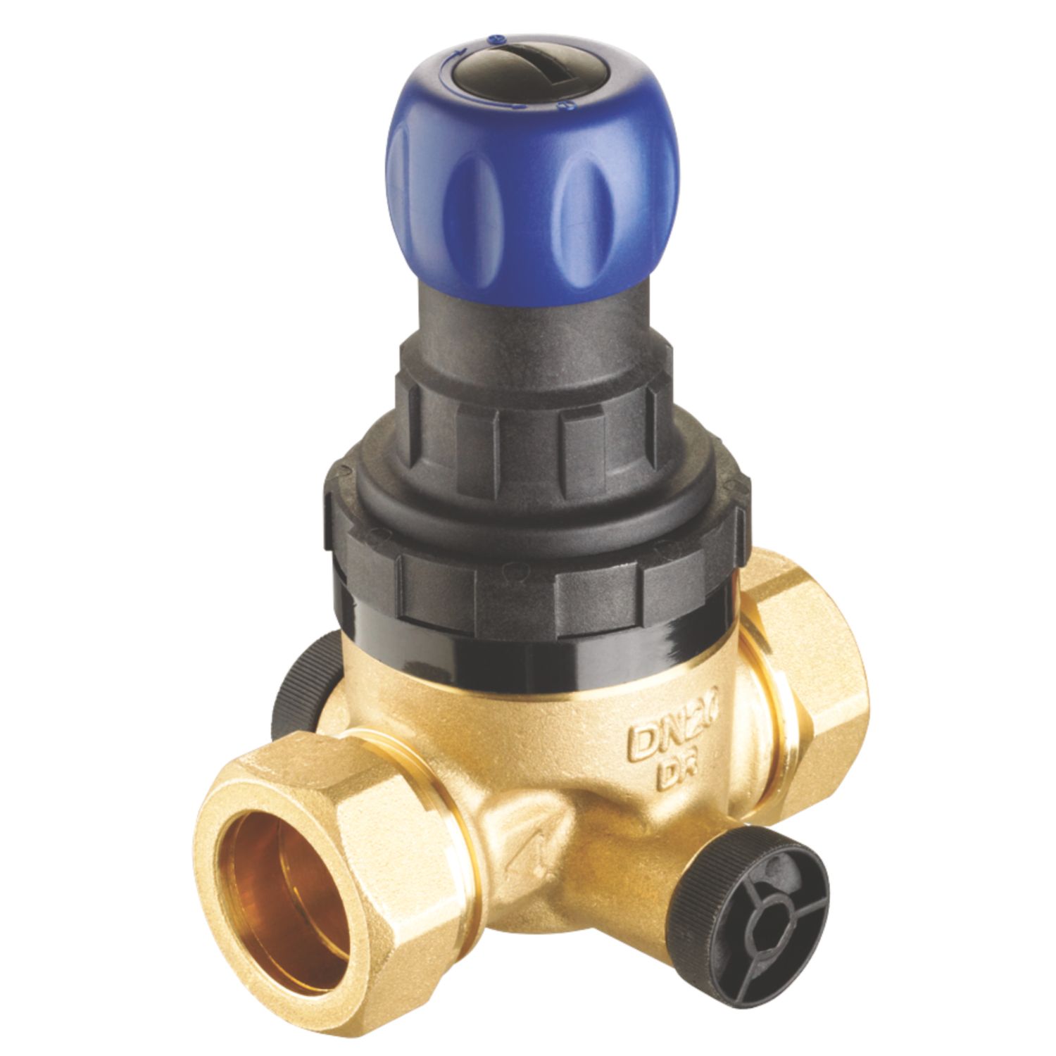 Reliance Valves 312 Compact Pressure Relief Valve with Gauge 1.5-6.0bar 22mm x 22mm (942TY)