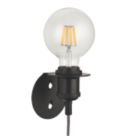 Quay Design Amos Wall Light  Matt Black