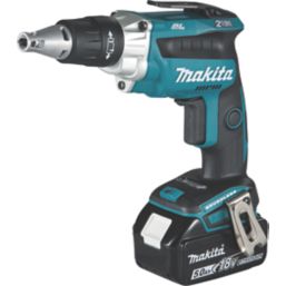 Makita DFS250RTJ 18V 2 x 5.0Ah Li-Ion LXT Brushless Cordless Drywall Screwdriver