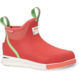 Xtratuf Ankle Deck Sport Size Womens Red Non Safety Wellies