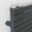 Ximax Watson Open 1675mm x 600mm 2689BTU Anthracite Vertical Towel Radiator