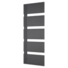 Ximax Watson Open 1675mm x 600mm 2689BTU Anthracite Vertical Towel Radiator