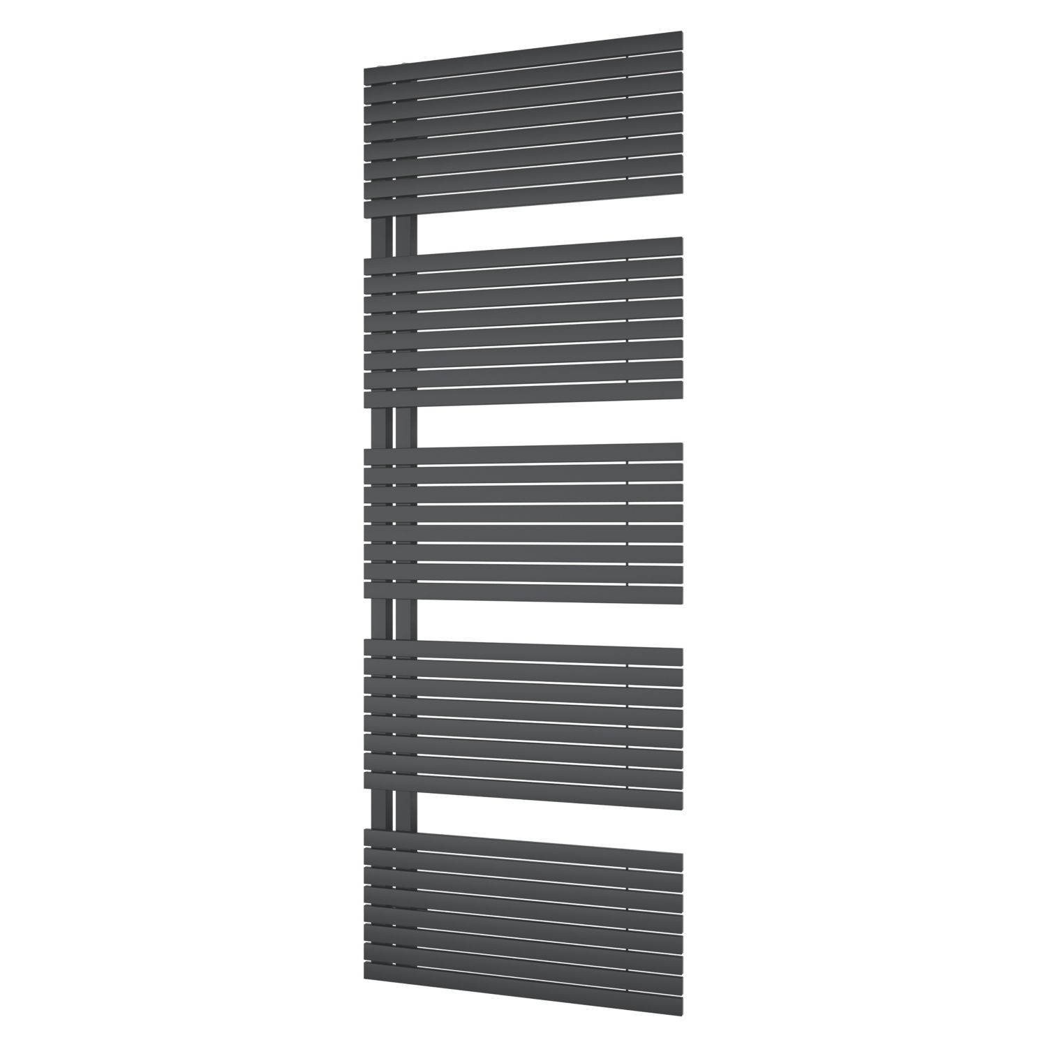 Ximax Watson Open 1675mm x 600mm 2689BTU Anthracite Vertical Towel Radiator (942YE)