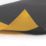 COBA Orthomat Premium Bubble Anti-Fatigue Floor Mat Black / Yellow 900mm x 600mm x 16mm