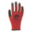 Site SWG440 Safety Gloves Red / Black Large