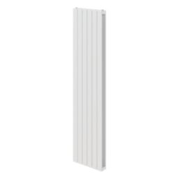 Flomasta  1800mm x 433mm 4756BTU White Vertical Designer Radiator