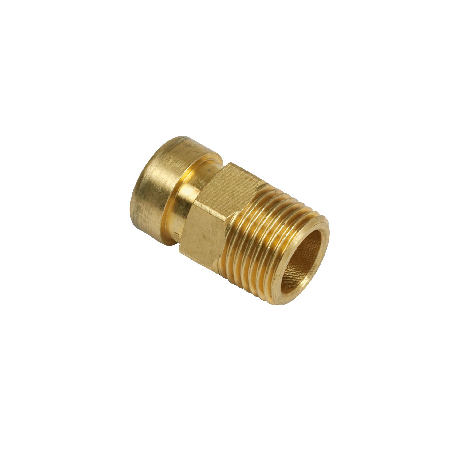 Tectite Sprint Brass Push-Fit Adapting Male Coupler 15mm x 1/2" (94310)