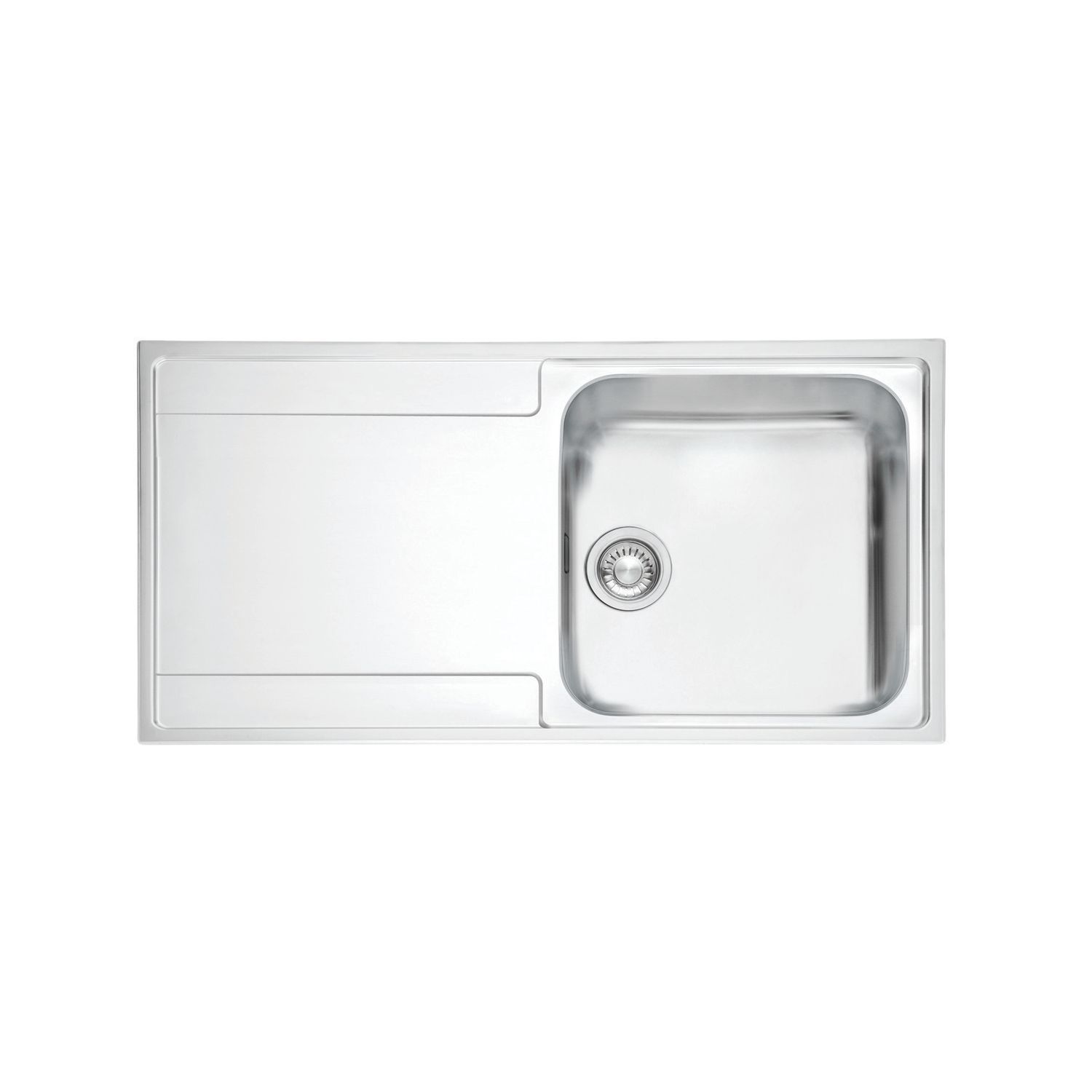 Franke Maris Slim Top 1 Bowl Stainless Steel Inset Kitchen Sink 1000mm x 510mm (9435F)