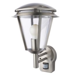 Antler Outdoor Wall Light Brushed Stainless Steel