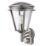 Antler Outdoor Wall Light Brushed Stainless Steel