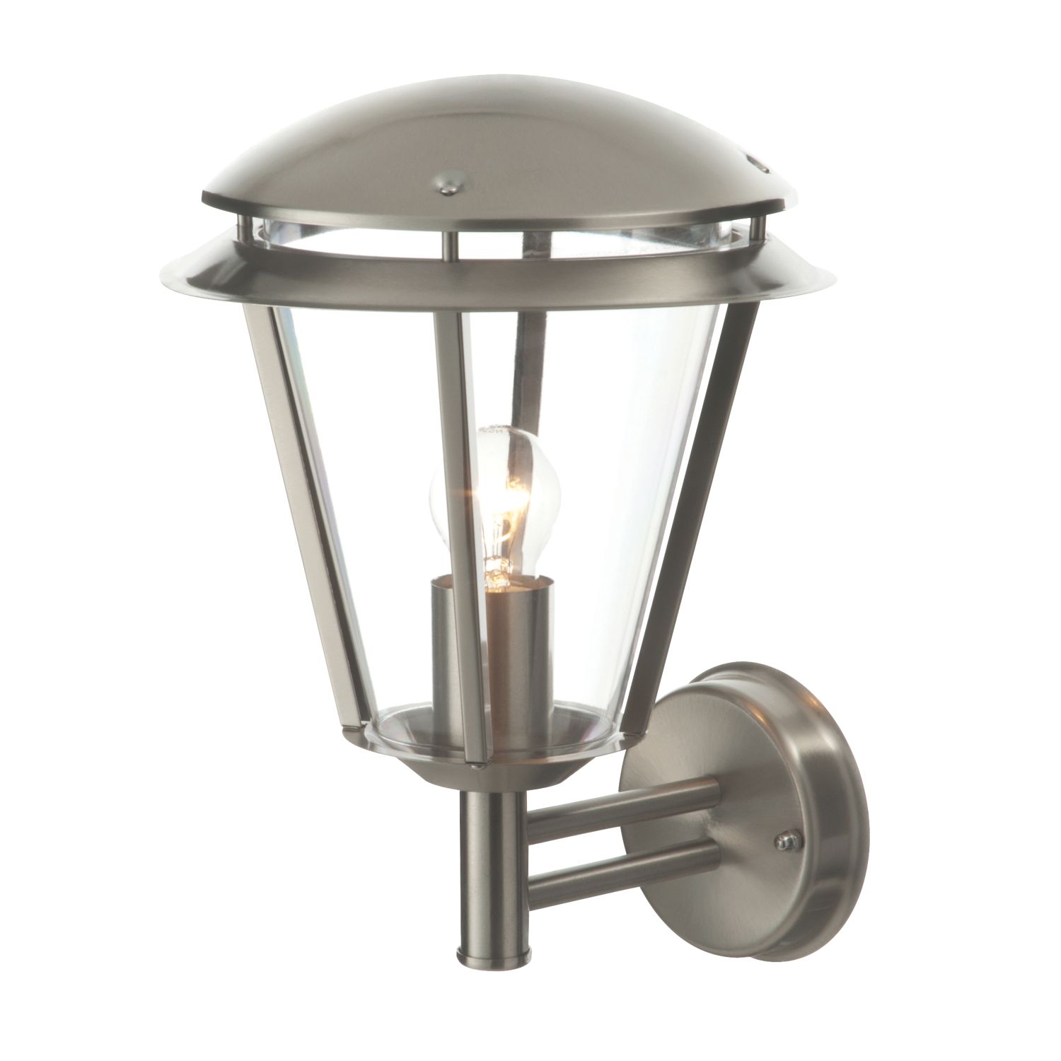 Antler Outdoor Wall Light Brushed Stainless Steel (9438F)