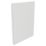 Ultra Strong Straight Bath End Panel 700mm White Gloss