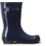 Hunter Original Short Gloss Size 8 Womens Navy Non Safety Wellies