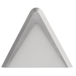 4lite Hampton Triangular LED Silver Warm White Under Cabinet Light Without Bezel 3.5W 200lm