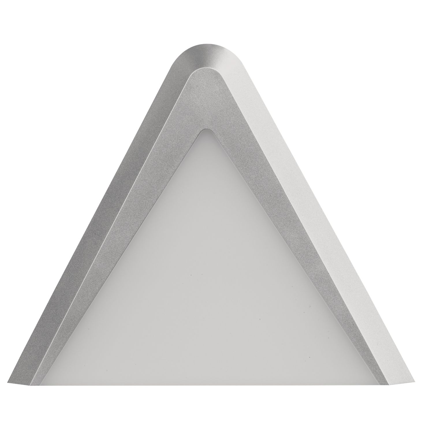 4lite Hampton Triangular LED Silver Warm White Under Cabinet Light Without Bezel 3.5W 200lm (943AX)