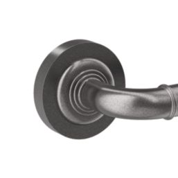 Cooke & Lewis Lizig Lever on Rose Handle Pair Pewter