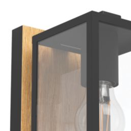 Eglo Budrone Outdoor Outdoor Wall Light Black/Brown