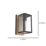 Eglo Budrone Outdoor Outdoor Wall Light Black/Brown