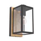 Eglo Budrone Outdoor Outdoor Wall Light Black/Brown