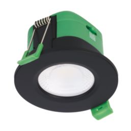 4lite Kana Fixed  Fire Rated LED Downlight  Black 5/7W 640lm-830lm