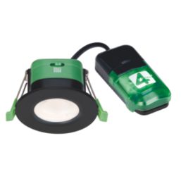 4lite Kana Fixed  Fire Rated LED Downlight  Black 5/7W 640lm-830lm