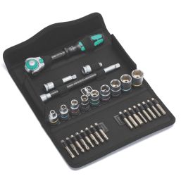 Wera 8100 SB 9 Zyklop Speed 3/8" Drive Ratchet & Socket Set 29 Pcs