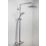 Bristan Carre Rear-Fed Exposed Chrome Thermostatic Mixer Shower