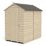 Forest  4' x 6' (Nominal) Apex Overlap Timber Shed