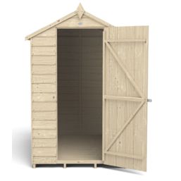 Forest  4' x 6' (Nominal) Apex Overlap Timber Shed