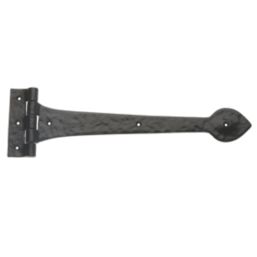 Hardware Solutions Antique Black Straight Heavy Duty Iron Hinges 105mm x 50mm x 30mm