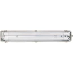 Luceco Eco Climate T8 Twin 2ft LED Weatherproof Batten 2 x 9W 1600lm 220-240V