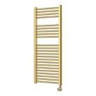 Refurb Flomasta 1100mm x 500mm 853BTU Gold Flat Electric Towel Radiator