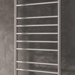 Reina 1200mm x 500mm 495BTU Stainless Steel Flat Electric Towel Radiator