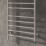 Reina 1200mm x 500mm 495BTU Stainless Steel Flat Electric Towel Radiator