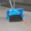 Hillbrush Lobby Dustpan & Soft Angle Brush Set Blue 2 Pack