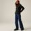 Regatta Frankie Womens Half-Length Front Zip Fleece Black Size 26