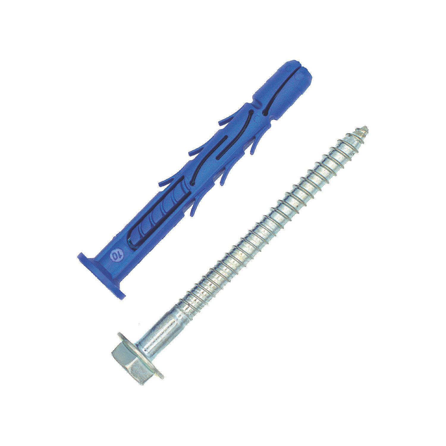 Rawlplug R-FF1A4 TX Frame Fixings with Hex Head Screws 10mm x 80mm 50 Pack (943PE)