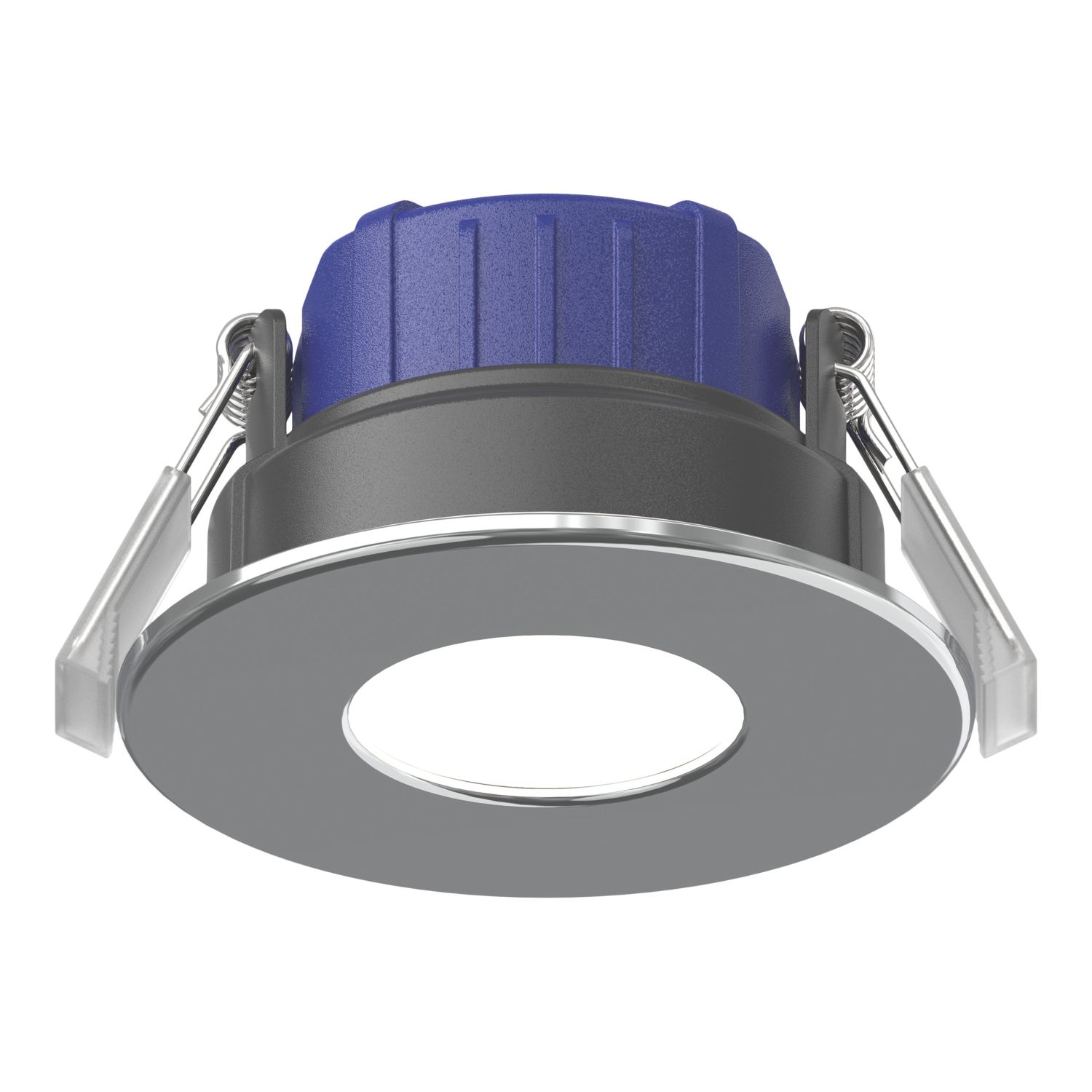 LAP Chaac Fixed Fire Rated LED Downlight Polished Chrome 5.5W 600lm (943RE)