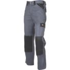 Dickies Everyday Work Trousers Grey/Black 30" W 30" L